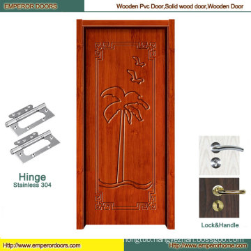 Plain Wooden Door Foshan Wooden Door Glass Wooden Door